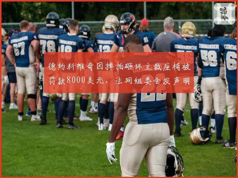 德约科维奇因摔拍砸坏主裁座椅被罚款8000美元，法网组委会发声明警告